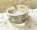 Silver Eye of Horus Ring