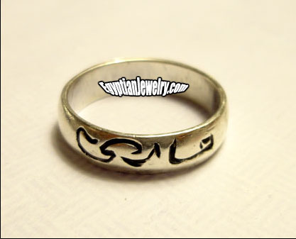 Silver Ankh Ring